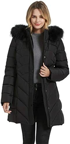 BINACL Women's Winter Warm Thicken Long Outwear Pockets Coat Parka Jacket(7Color,XS-XL)