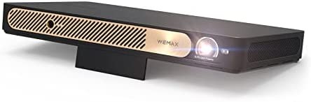 WEMAX Go Advanced Portable Smart Laser Projector, 1080p Mini Projector, 4K Support, Stream Netflix, Built-in Battery, Auto Keystone, Bluetooth 5.0, Perfect for Mobile Business, Outdoor Night Movies
